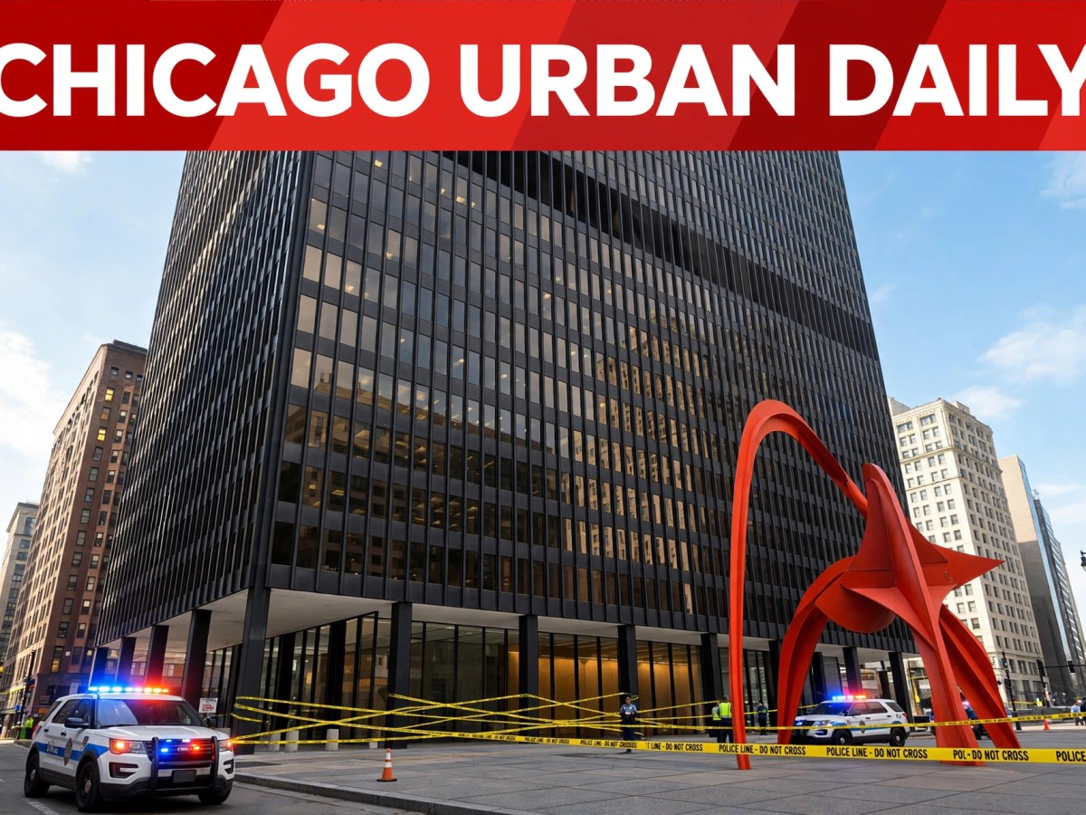 Shots Fired at the Federal Building: Cops and Homeland Security Swarm the Loop Tuesday&nbsp;Morning