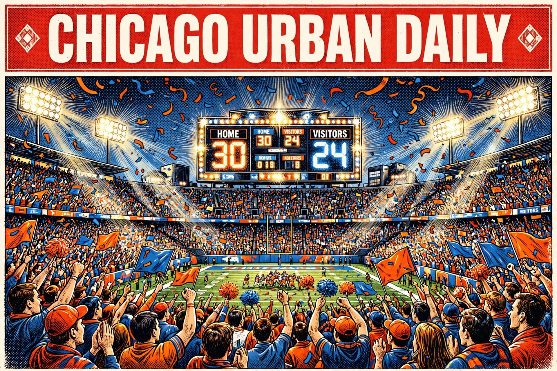 30-24: The Bears Win One for Ditka on Thursday Night Football