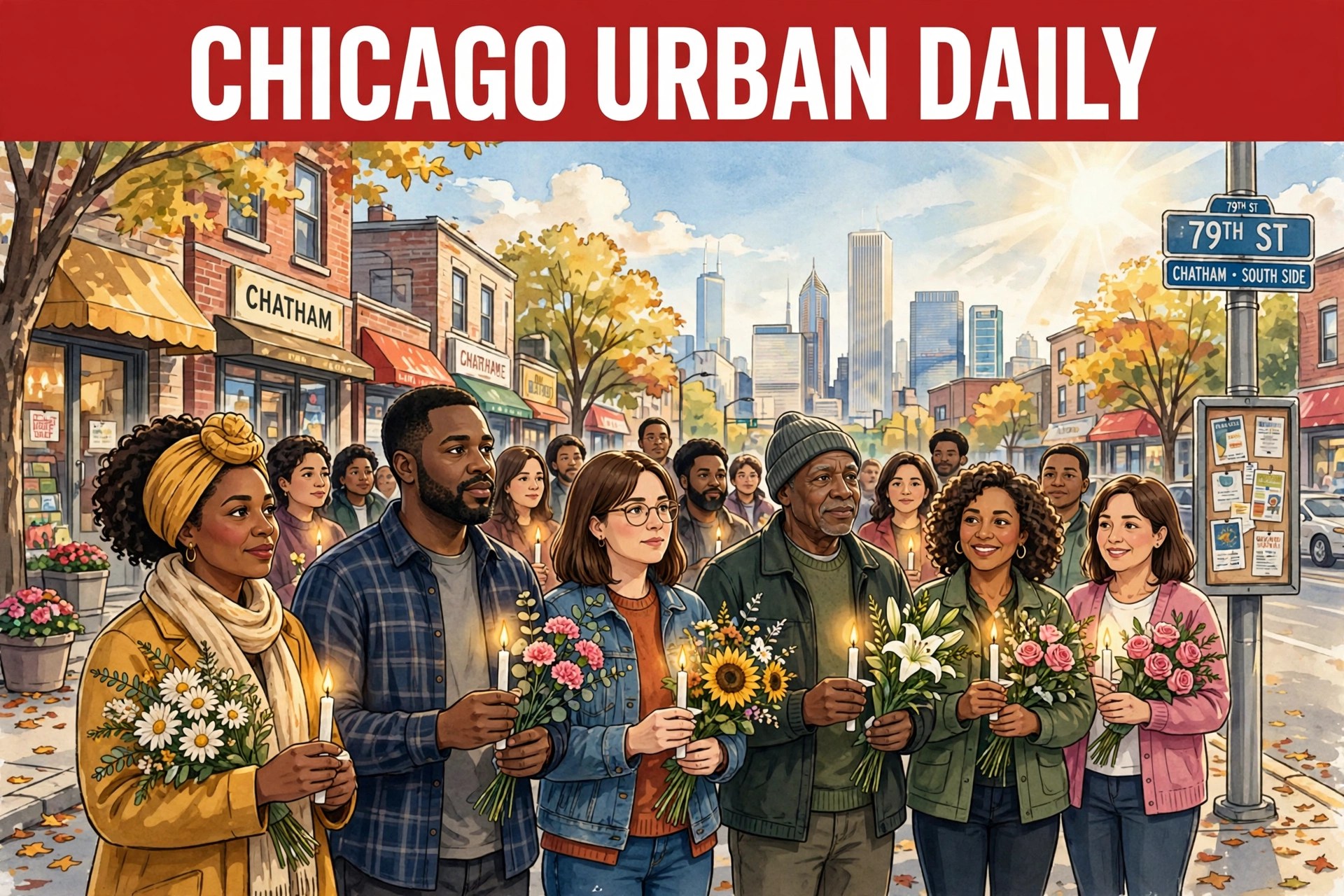 East Chatham vigil editorial illustration