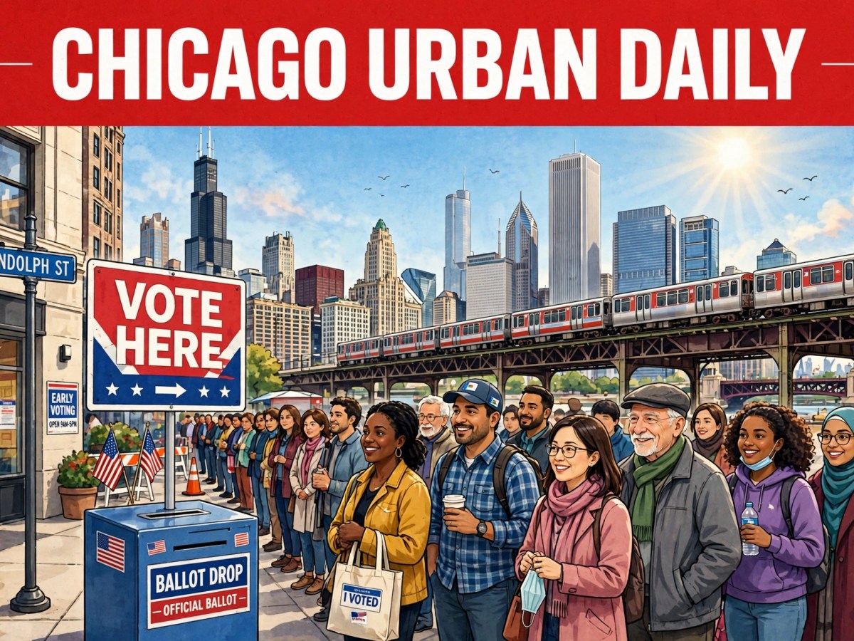 Ballots Are Open: Chicago Early Voting Underway for the November General&nbsp;Election